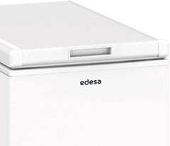 Edesa Congelador Horizontal EZH-0611, Altura 0.84 m, Termostato Ajustable, Fácil Limpieza, Alarma Integrada, Bajo Nivel Sonoro, Gran Capacidad 59 l,