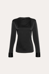 Silk Draped Top