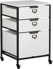 4-layer portable storage organizer box, suitable for bathrooms, kitchens, handicrafts, home offices or laundry rooms. The color is charcoal grey/white.