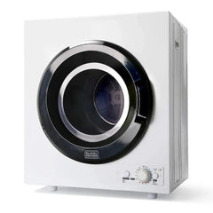 3.5 Cu. ft. Portable Dryer �� White Black