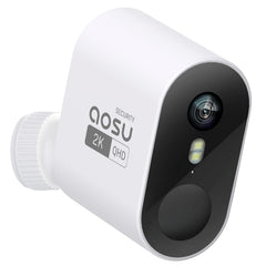 Wireless Outdoor Security Camera System – 2K HD, 166° Wide Angle, 100% Wire-Free, No Monthly Fees