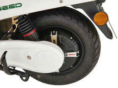 Electric Scooter with Lithium-Ion Battery, Eco Mode and 50 km Range