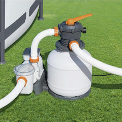 2,200 GPH Sand Filter Pump for Above Ground Pools, High Flow Swimming Pool Filtration System