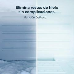 Cecotec Frigorífico Combi 2 Puertas con dispensador de agua Bolero CoolMarket Combi 296 DF WD Dark E. 296L, 60cm de ancho, Funciones FastCooling,