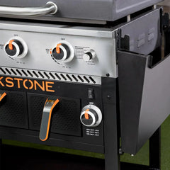 28-Inch 2-Burner Griddle with Electric Air Fryer and Hood