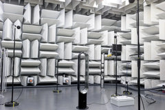 2025 Ventilador de torre Dyson AM07 blanco/plateado