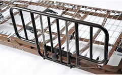 Fully Electric Hospital Bed with Foam Mattress and Half Rails