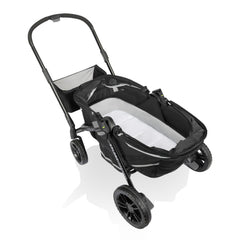 2-in-1 All-Terrain Baby Stroller Wagon with Canopy and Storage - Gray