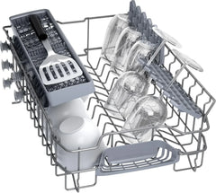 Balay - Lavajillas, Libre instalación, 45 cm de ancho, Motor ExtraSilencio, Home Connect, Display LED, Blanco, 3VN4030BA