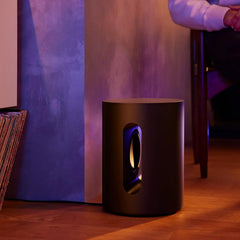Sonos Sub Mini Kompakt-Subwoofer, beeindruckender Bass, ausgewogener Klang, Einstellbarer EQ, 2 Class-D-Verstärker, Trueplay - Schwarz.