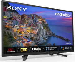 BRAVIA KD32W804 - Smart TV 32 Pulgadas HD Ready (Alto Rango Dinámico HDR, Android TV) Negro, Modelo 2022