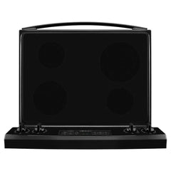 4.8 cu. ft. Electric Range in Stainless Steel Black