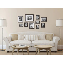 10-Piece Wood Gallery Wall Picture Frame Set, Decorative Photo Display Frames for Living Room, Bedroom and Home Decor