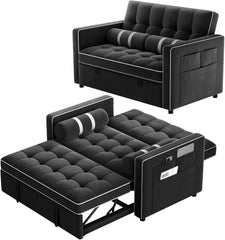 3-in-1 Convertible Sleeper Sofa Bed