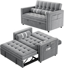 3-in-1 Convertible Sleeper Sofa Bed