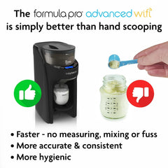 Baby Brezza Formula Pro Advanced WiFi Formula Dispenser, Black