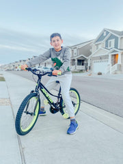 20-Inch Kids Bike with Training Wheels