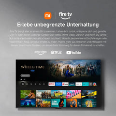 Xiaomi TV F 32, 32 Zoll (81 cm), HD, Smart TV, Fire OS7, Triple Tuner DVB-C/S/S2/T/T2, Dolby Audio , DTS Virtual:X, DTS-HD, Sprachsteuerung mit Alexa,