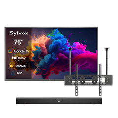 75" Advanced QLED Google Outdoor TV -2026 Deck Pro QLED 3.0