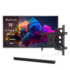75" Advanced QLED Google Outdoor TV -2026 Deck Pro QLED 3.0