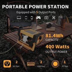2000A Car Jump Starter with Air Compressor, 5W Solar Panel Portable Power Station, Tire Inflator 260PSI, Car Battery Charger with Inverter Dual 400W AC DC USB Ports, 12V Battery Pack Jump Box