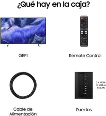 Samsung TV 50 Pulgadas QLED QE1F 4K Smart TV, Imagen y Sonido con IA 4K, Samsung Vision AI, el auténtico Quantum Dot TV Plus