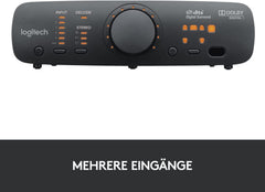 Logitech Z906 5.1 Sound System, Lautsprecher mit 1000 Watt Surround Sound, THX, Mehrere Audio-Eingänge, Fernbedienung, EU Stecker, PC/PS4/Xbox/Stereo-