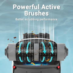 Cordless Robotic Pool Cleaner, Automatic Wall Climbing Pool Vacuum for Swimming Pool Cleaning