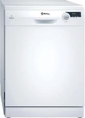 Balay - Lavavajillas de libre instalación, 60 cm, 12 servicios, Auto Diario, Pausa+Carga, ExtraSilencio, Blanco, 3VS506BP