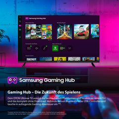 DYON ULTIMAX 40F-TI - 40 Zoll (100 cm) Full-HD Smart TV mit Tizen OS, Triple Tuner (DVB-C/-S2/-T2), Smart & Gaming Hub, Prime Video, Netflix, Disney+