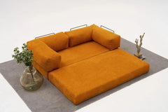 Comfort 3er Sofa - Orange