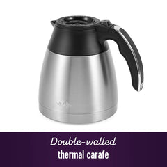 10-Cup Programmable Coffee Maker – Thermal Carafe with Strong Brew Selector