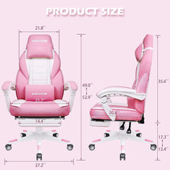 Racing Style Gaming Chair, 300 lbs Big and Tall High Back Computer Chair