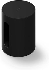 Sonos Sub Mini Kompakt-Subwoofer, beeindruckender Bass, ausgewogener Klang, Einstellbarer EQ, 2 Class-D-Verstärker, Trueplay - Schwarz.