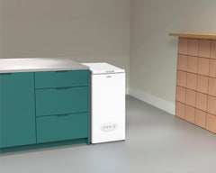 Edesa Congelador Horizontal EZH-0611, Altura 0.84 m, Termostato Ajustable, Fácil Limpieza, Alarma Integrada, Bajo Nivel Sonoro, Gran Capacidad 59 l,
