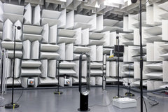 2025 Ventilador de torre Dyson AM07 blanco/plateado