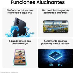 Samsung Galaxy A57 5G, 512GB, Móvil Fino con IA, 8GB, Gran Angular 50MP, Autonomía 2 Días, Batería 5000mAh, IP68, Garantía del Fabricante 3 Años + 1