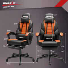 Racing Style Gaming Chair, 300 lbs Big and Tall High Back Computer Chair