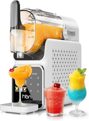 HBN Slush Maschine 2L Softeismaschine für Zuhause mit Selbstreinigende, kein Eis nötig, 6 Programme für Slushies, Cocktails, Margaritas, Frappés &