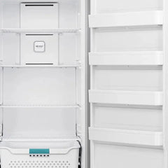 Hisense 33 in. 17 cu. ft. White Garage Ready Convertible Upright Freezer or Fridge with Frost Free