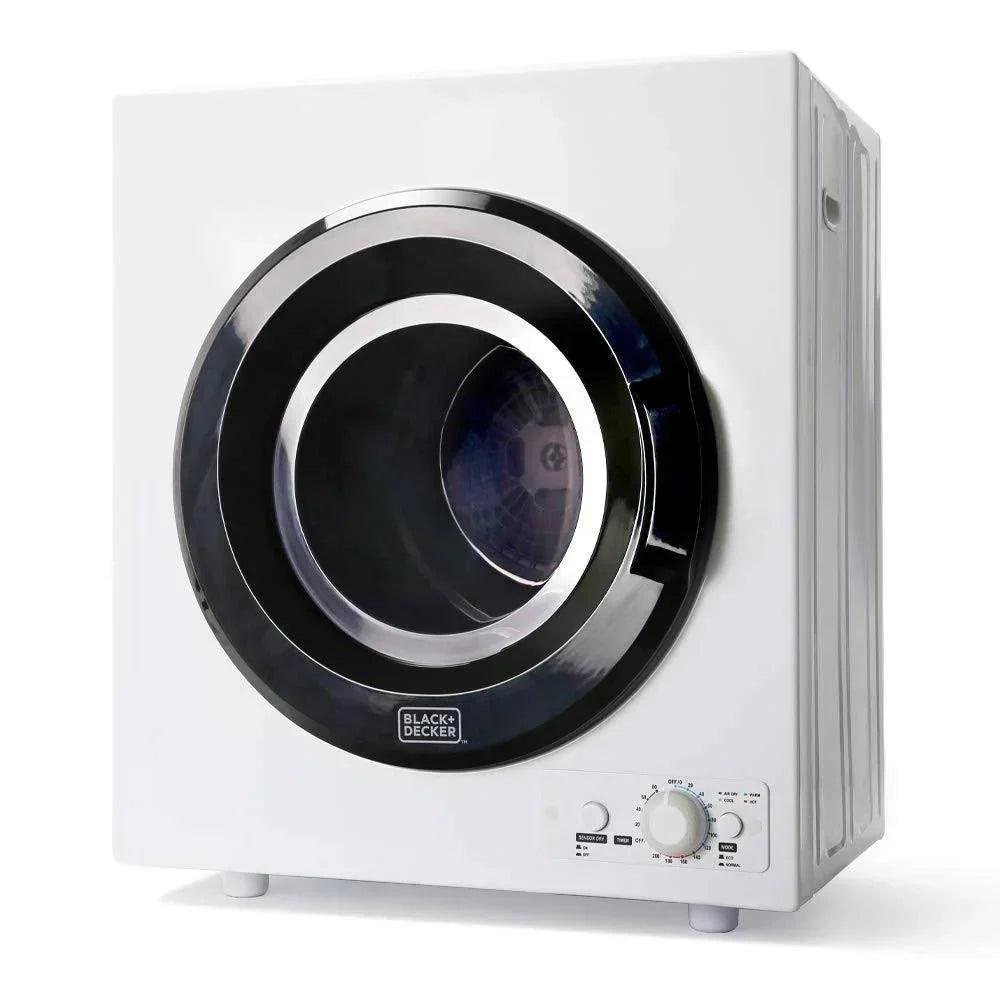 3.5 Cu. ft. Portable Dryer �� White Black