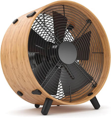 Stadler Form Ventilator Otto, aus Bambus, mit 3 Geschwindigkeiten, ideal im Sommer und fürs Schlafzimmer, Wohnzimmer und Büro geeignet, einfache