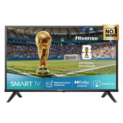 Hisense 40E4QT Fehrnseher, 40 Zoll, DLED, Smart TV, Game Mode, AI Sports Mode, Dolby Audio, Dolby MS12, DTS Virtual X, HDR10, HLG, Full HD, High
