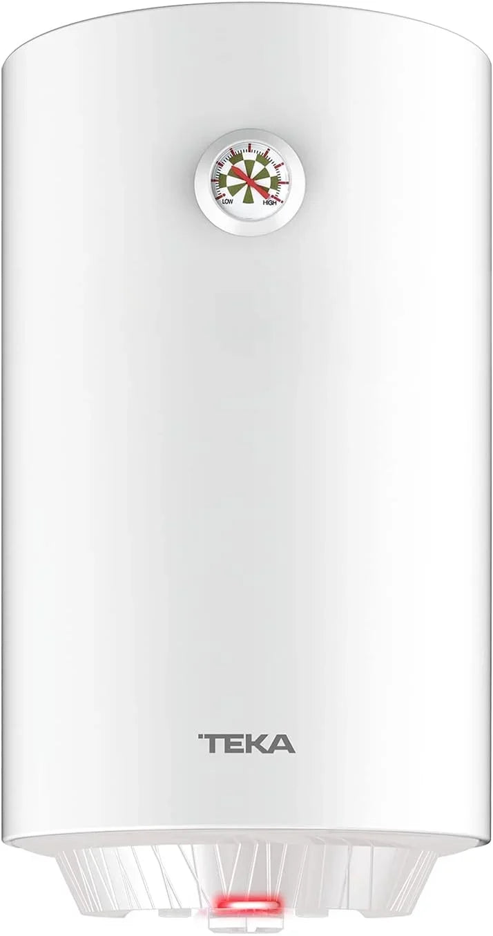 TEKA Termo Eléctrico 50 L, Instalación Vertical, Protección Sobrecalentamiento, Indicador LED, Modelo EWH 50 C