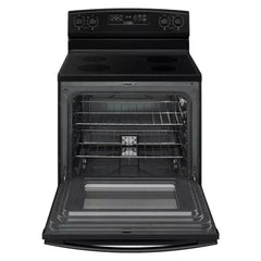 4.8 cu. ft. Electric Range in Stainless Steel Black