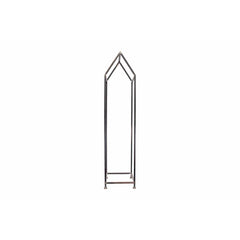 3R Studios House Shaped Metal Log Holder