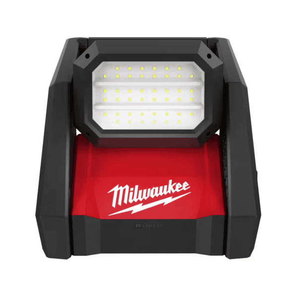 18V Cordless 4000 Lumen LED Flood Light – AC/DC Portable Work Light, Bare Tool