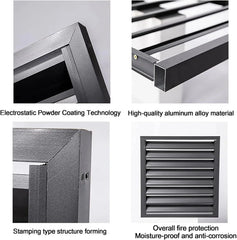 Cubierta De Aire Acondicionado Exterior,Cubre Aire Acondicionado Aluminio,Paneles De Valla De Privacidad Al Aire Libre,Rejillas Protectoras Para