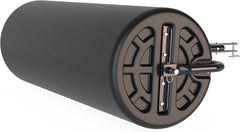 18" x 48" Tow Behind Poly Lawn Roller 550 lbs Weight with Water, Poly Drum and Steel Frame, with Plug. Designed for Lawn and Garden Tractors