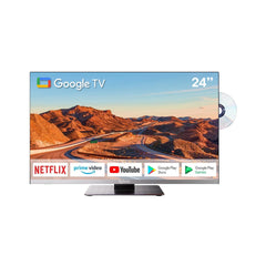 24" Smart 12V RV TV - Limo Series (With DVD Combo)